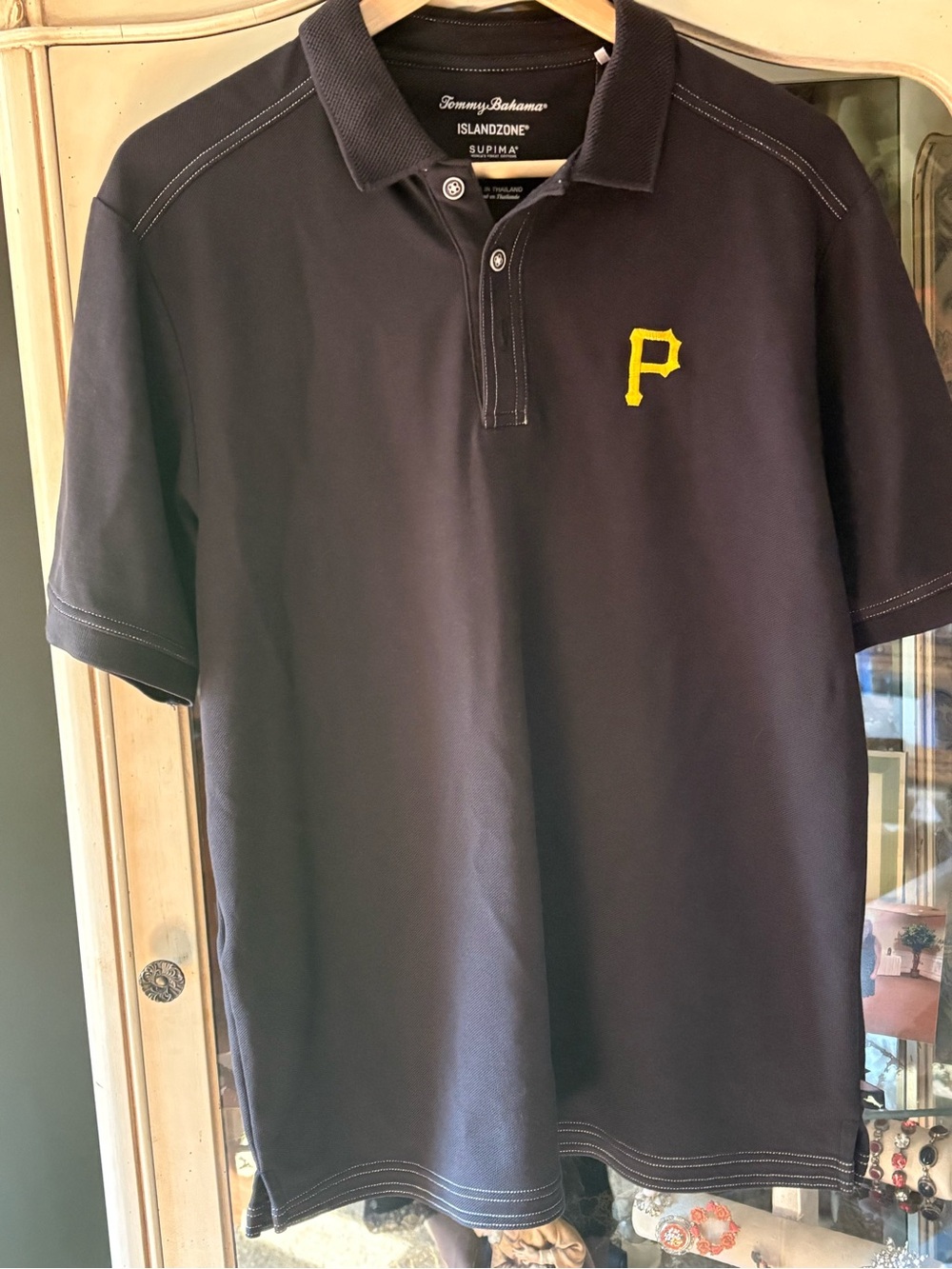 Tommy Bahama Men's Pittsburgh Pirates Polo